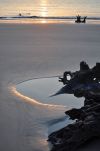 Sunrise at Driftwood Beach on Jekyll Island, Georgia