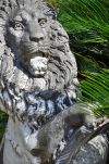 Lion Statue, Chichota Ruins, Jekyll Island Historic District